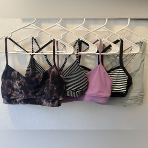 5 Lululemon bras